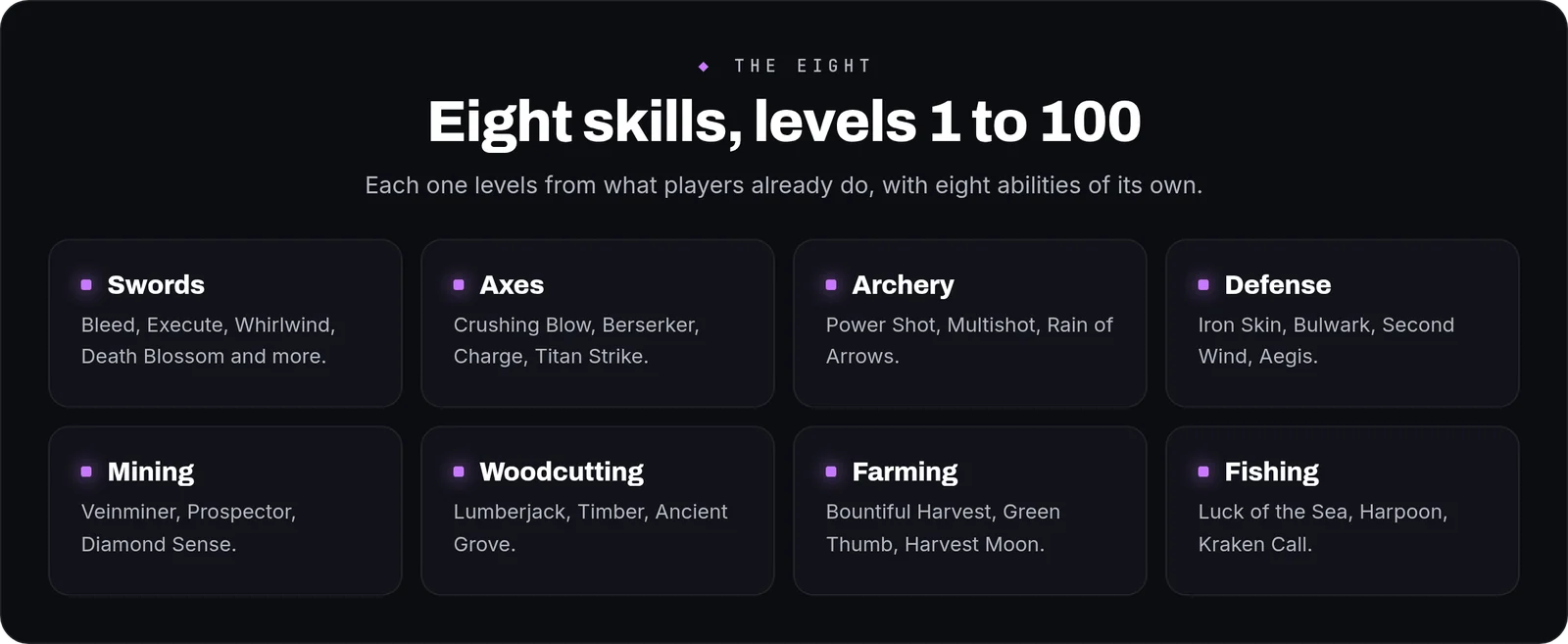 SkillsRPG: skills